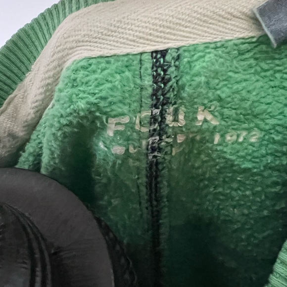 Vintage green F.C.U.K sweatshirt size M - Picture 4 of 4